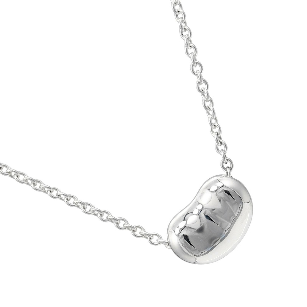 Tiffany Co Bean Necklace Sterling Silver